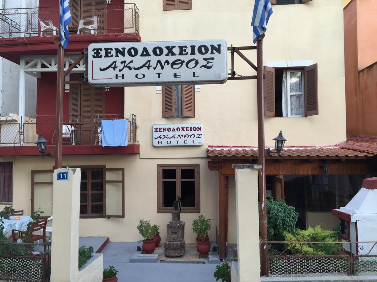 Akanthos Hotel Ierissos Exteriör bild